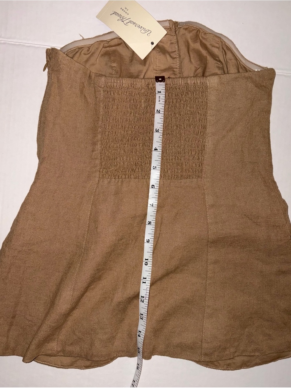 Universal Thread Camel/Tan Textured Knit Top - Picture 5 of 6